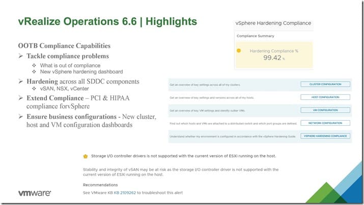 vRealize Operations 6.6 