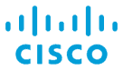 Cisco logo.