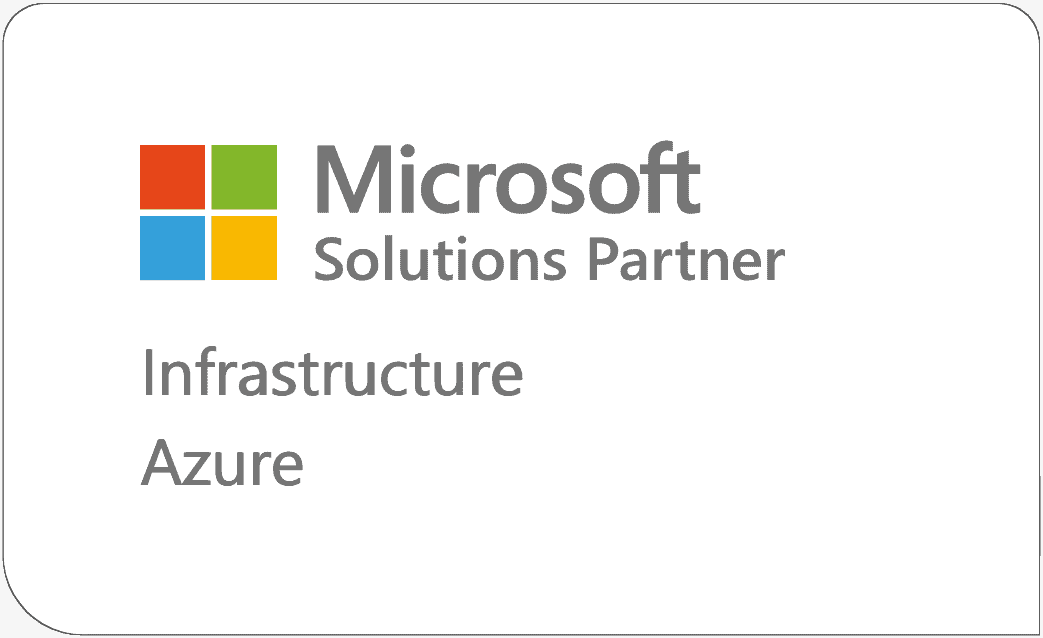 Microsoft Solutions Partner Infrastructure Azure badge.