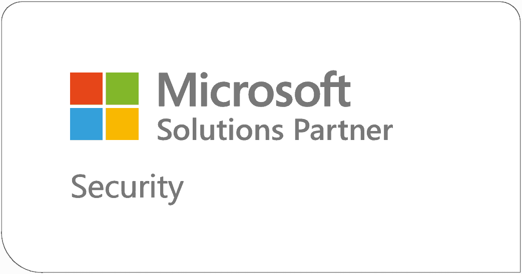Microsoft Solutions Partner Security logo.